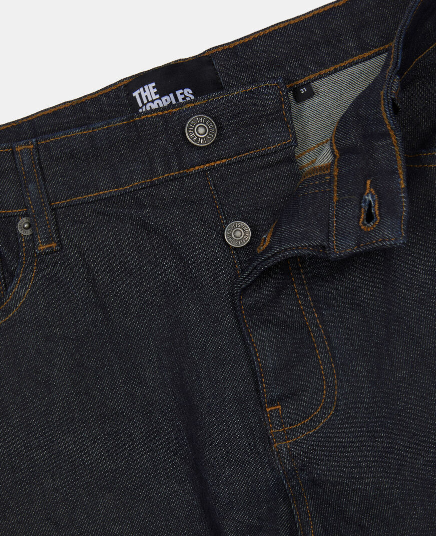 The Kooples MEN BLUE RINSE blue denim slim jeans