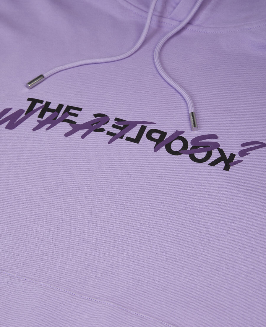 The Kooples H LIGHT PURPLE what is mauve hoodie
