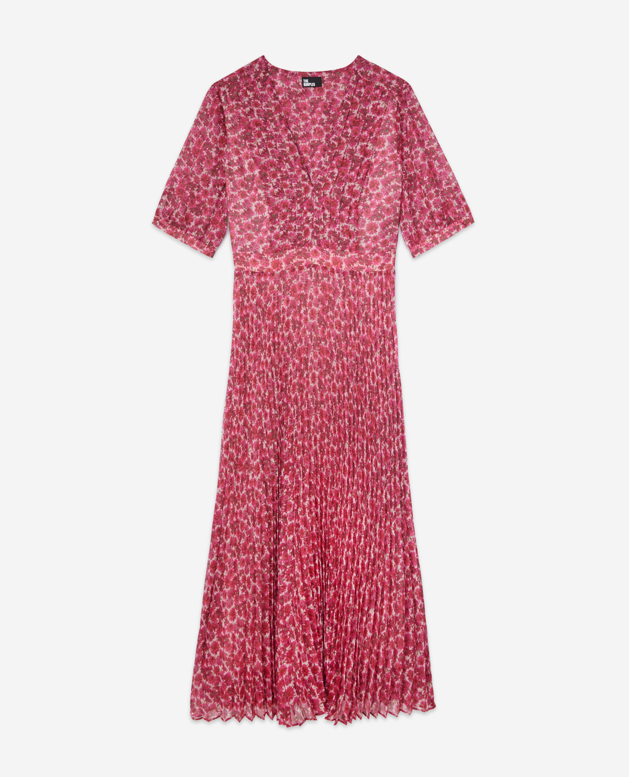 The kooples pleated shirt dress outlet