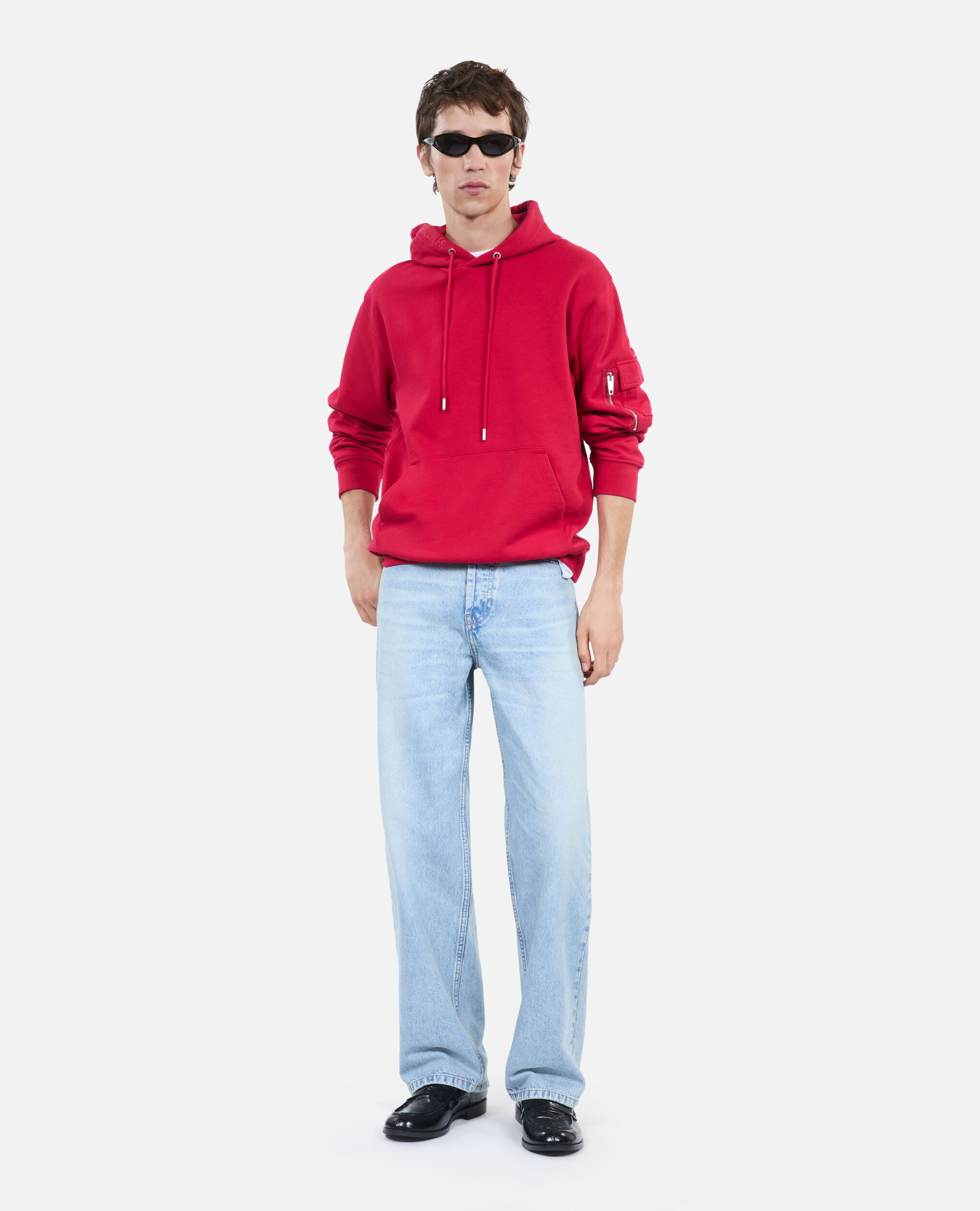 Men s Red hoodie The Kooples US