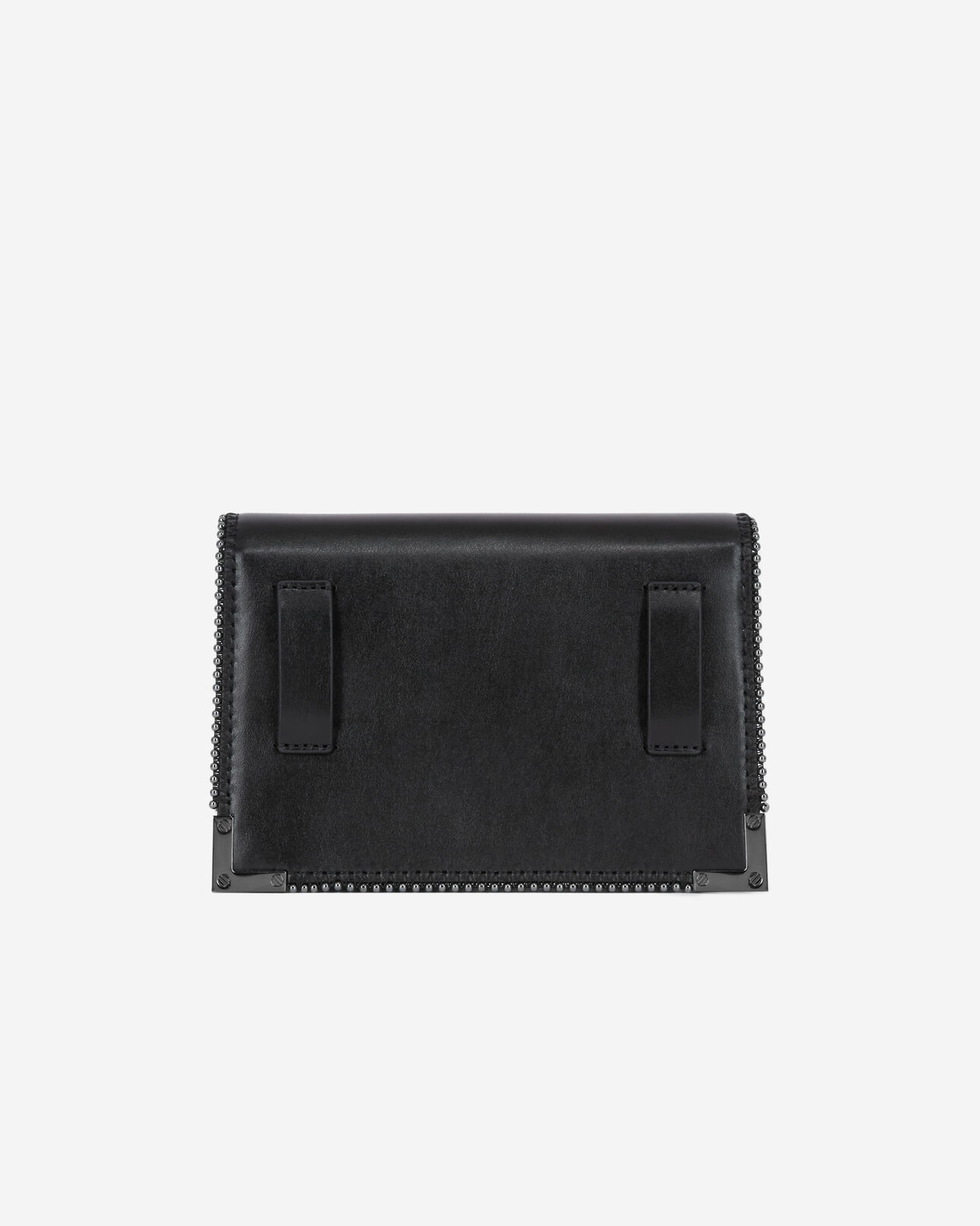 The Kooples WOMEN BLACK emily black leather belt