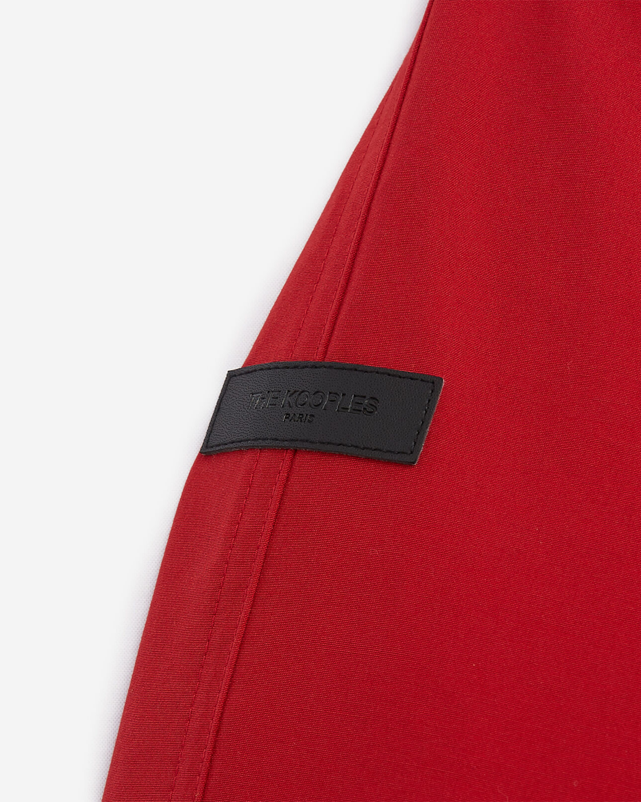 The Kooples HERREN RED kurze, rote daunenjacke