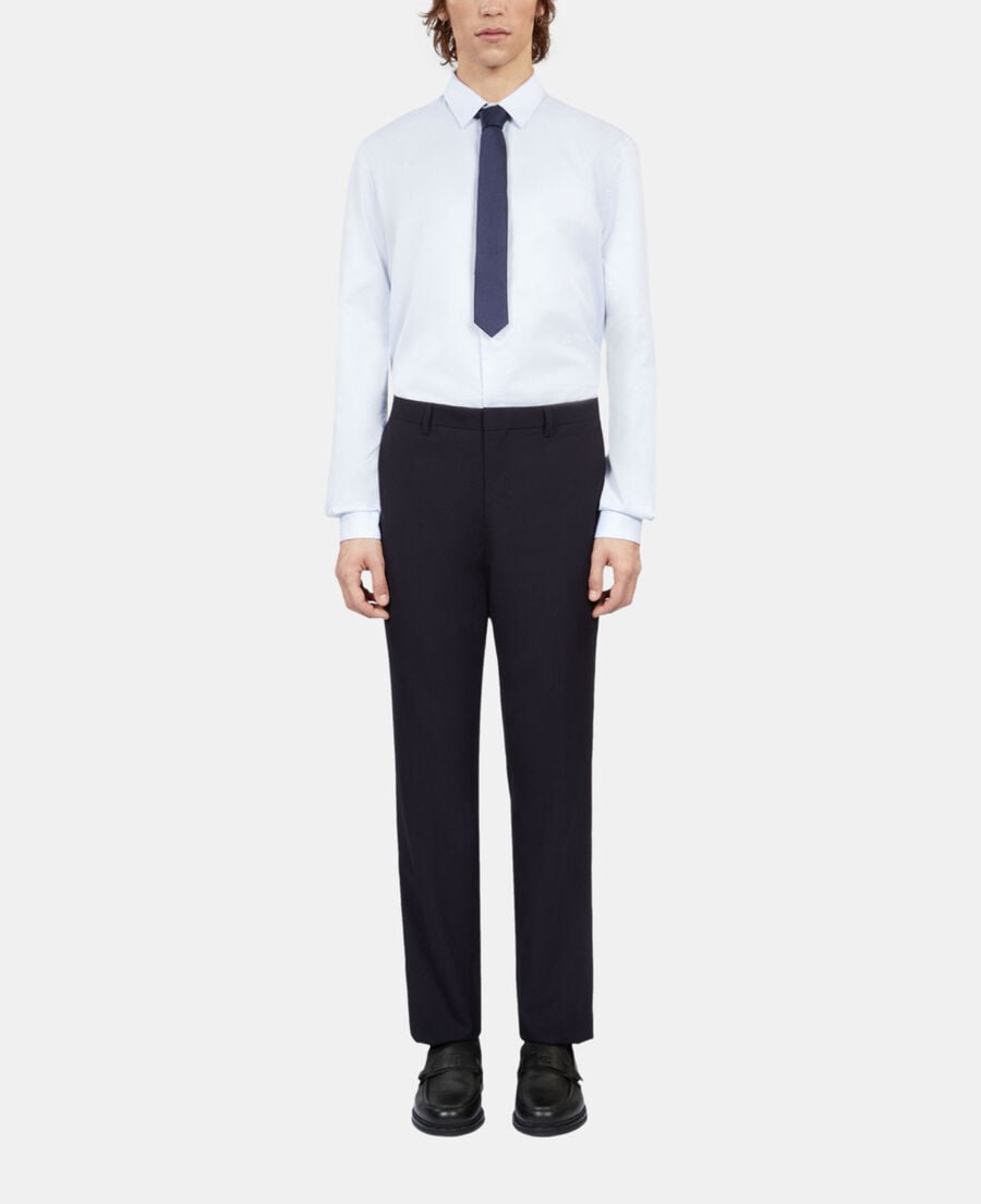 The Kooples HOMBRE DARK NAVY pantal&oacute;n traje azul marino lana