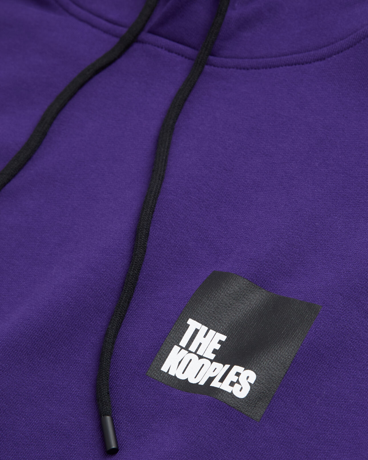 The Kooples HOMBRE PURPLE sudadera logotipo violeta