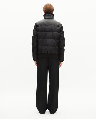 The Kooples HERREN BLACK schwarze daunenjacke