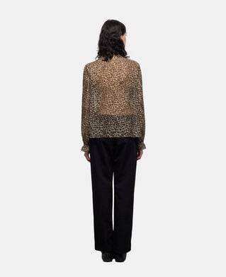 The Kooples WOMEN LEOPARD leopard print blouse