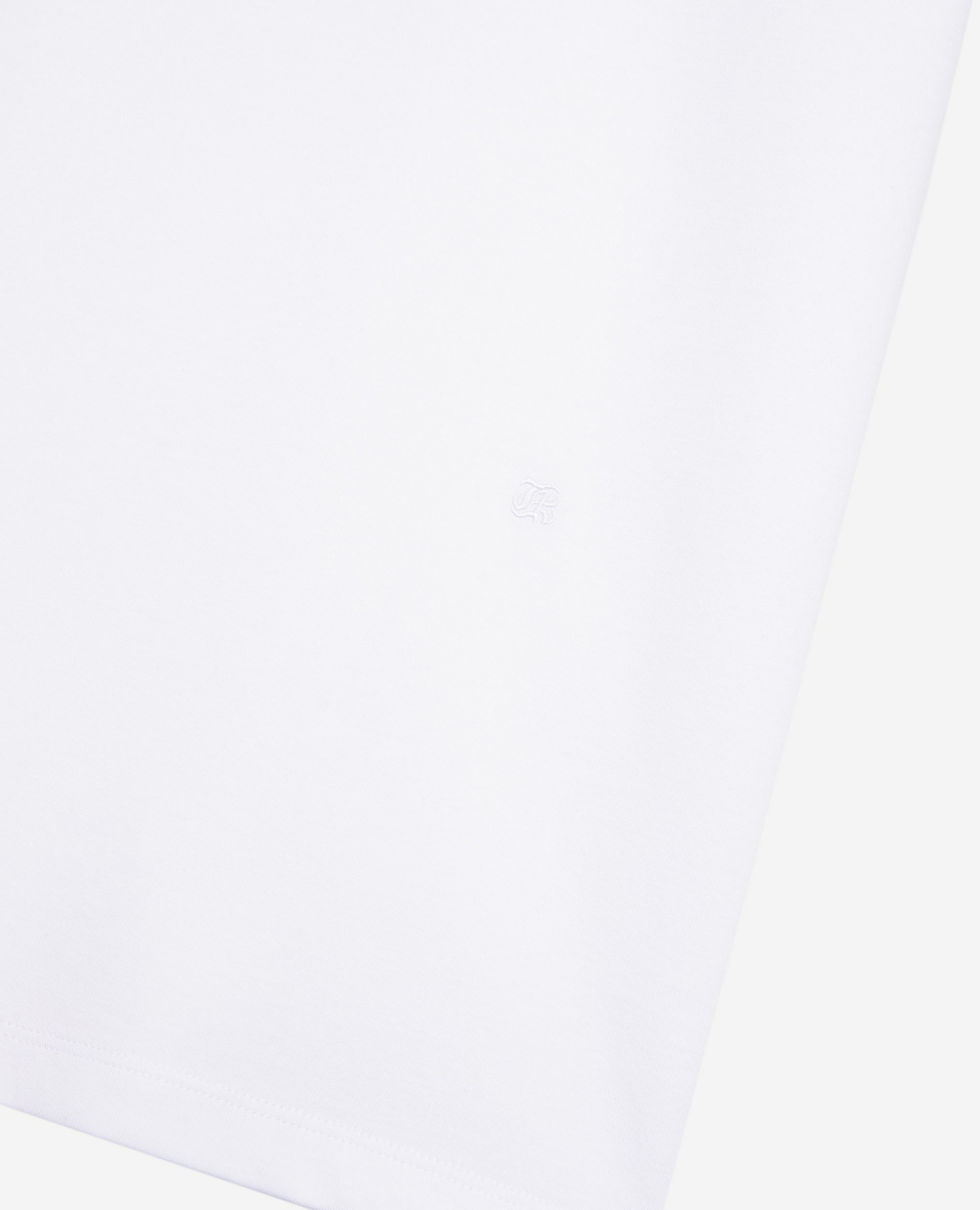 T-shirt droit uni blanc, WHITE, hi-res image number null