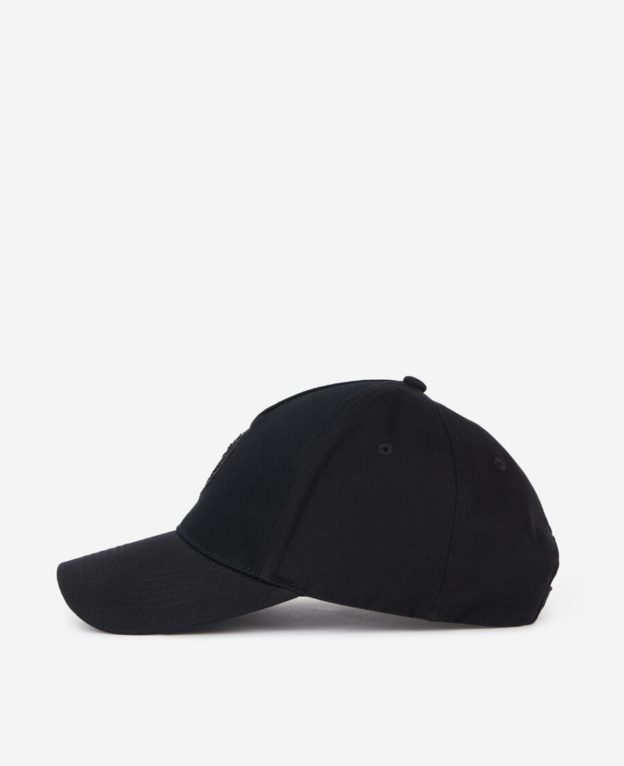 The Kooples MIXTE BLACK casquette noire avec patch blason