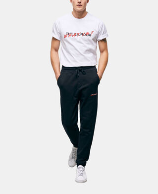 The Kooples H BLACK black joggers with what is print