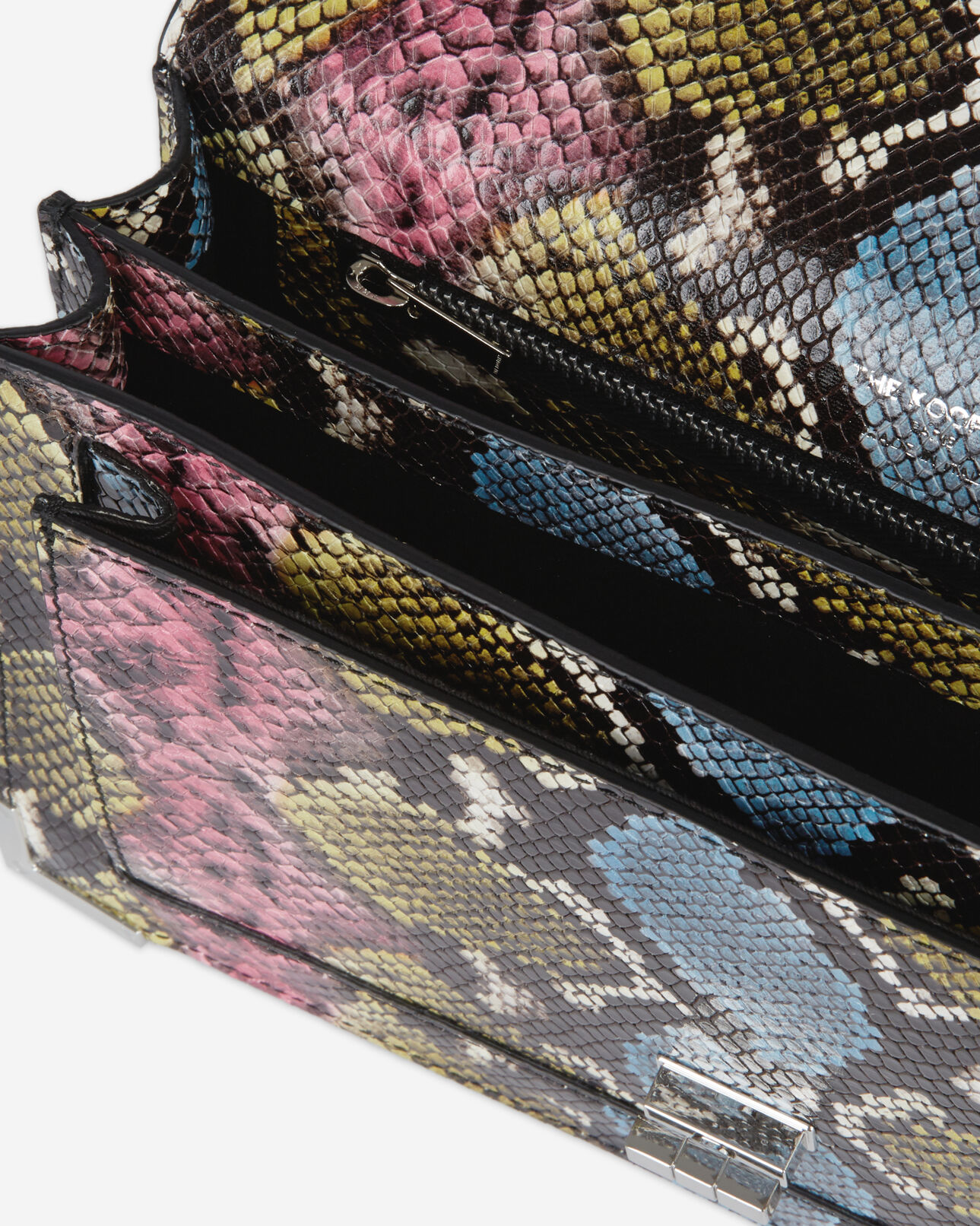 The Kooples WOMEN MULTICOLOR medium emily bag in multicolored leather