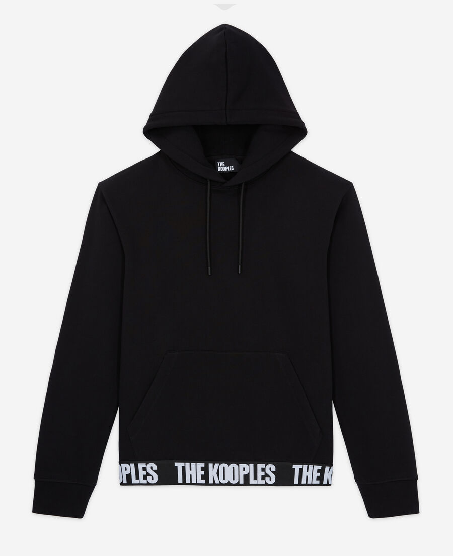 The Kooples black logo sweatshirt | The Kooples - US