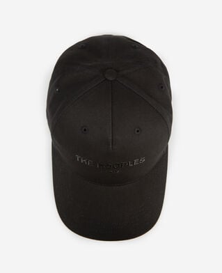 The Kooples MEN BLACK logo black cap