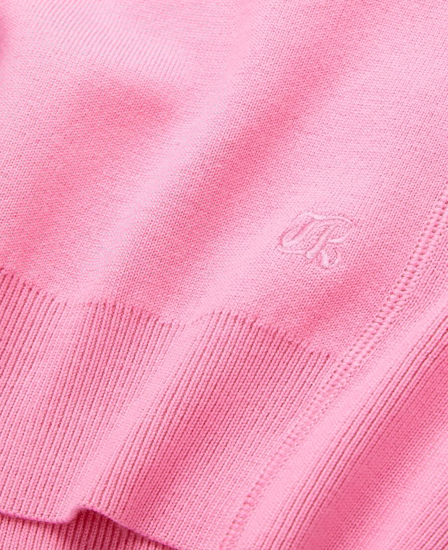 The Kooples DAMEN OLD PINK rosa pullover mit kapuze