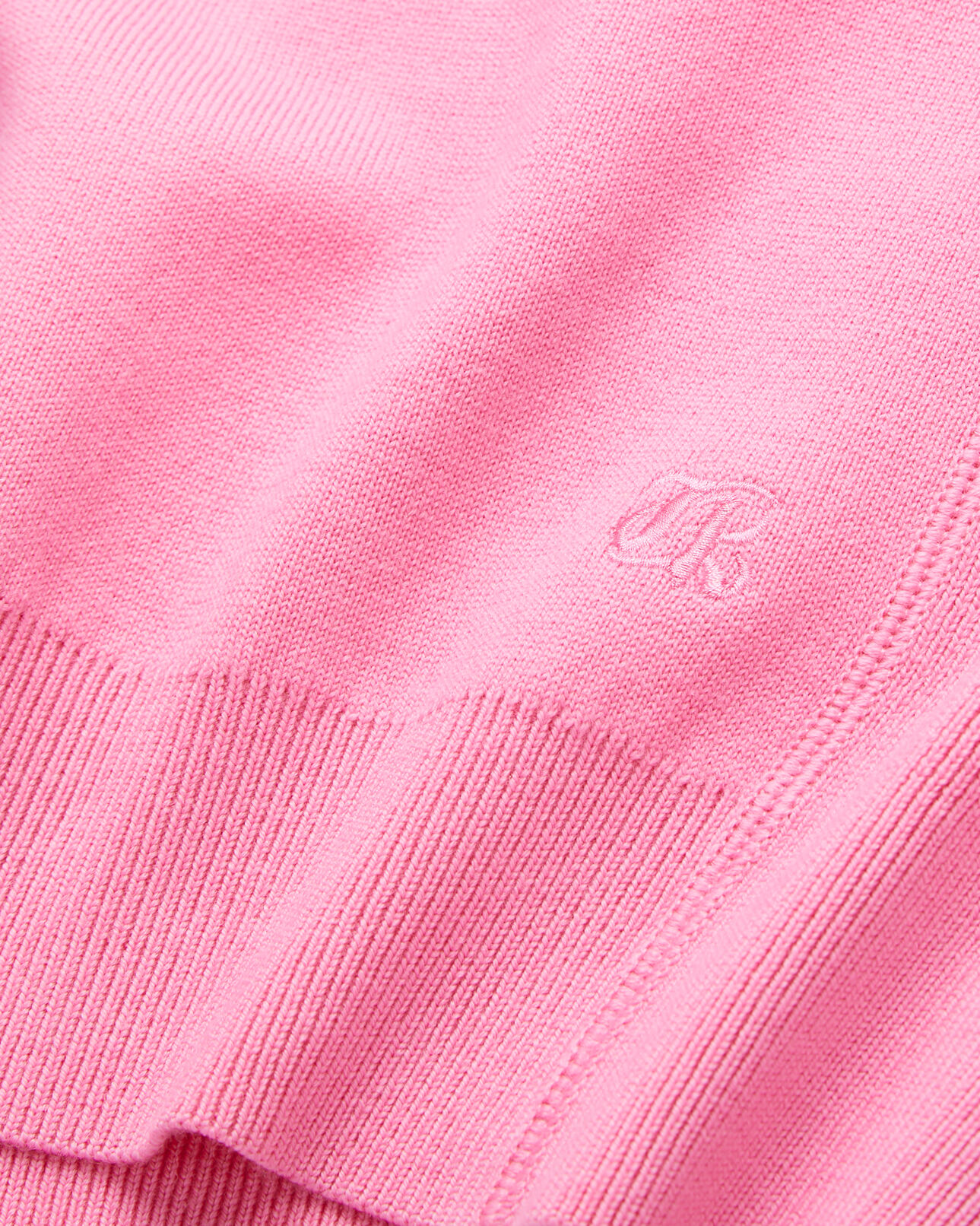 The Kooples WOMEN OLD PINK pink balaclava sweater