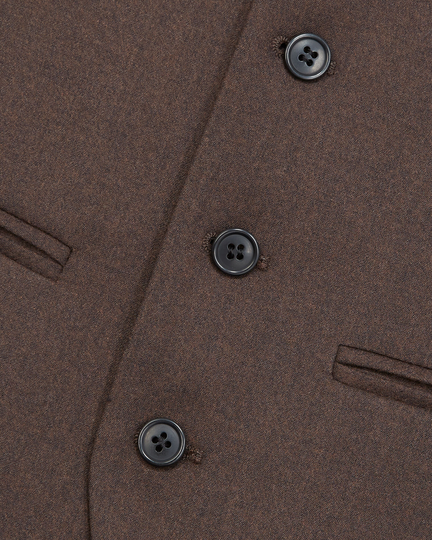 Gilet de costume laine marron fit, BROWN, hi-res image number null