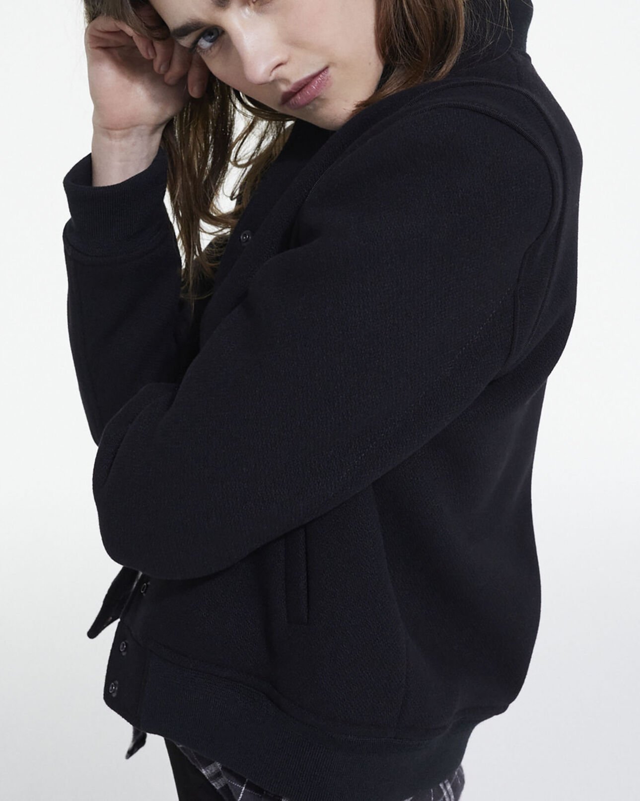 The Kooples WOMEN BLACK black wool jacket