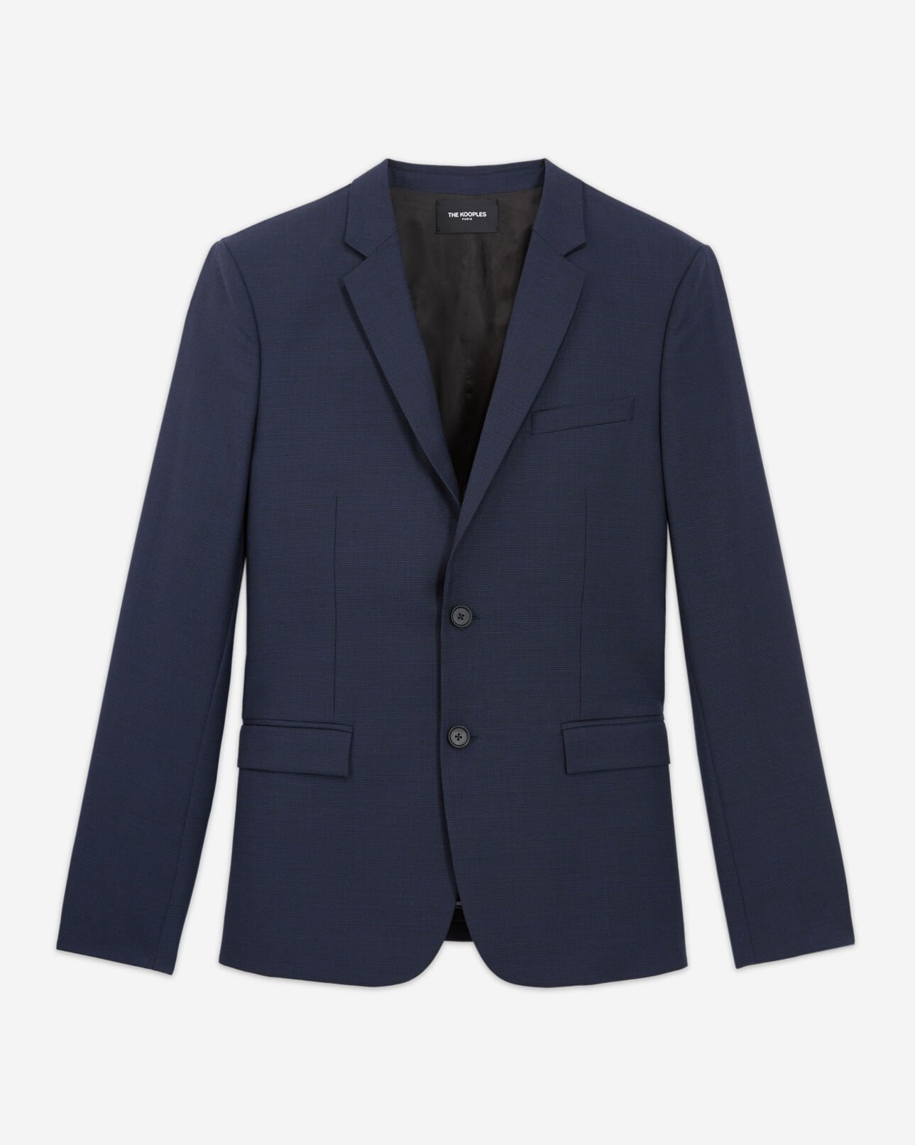 The Kooples MEN DARK NAVY wool suit jacket