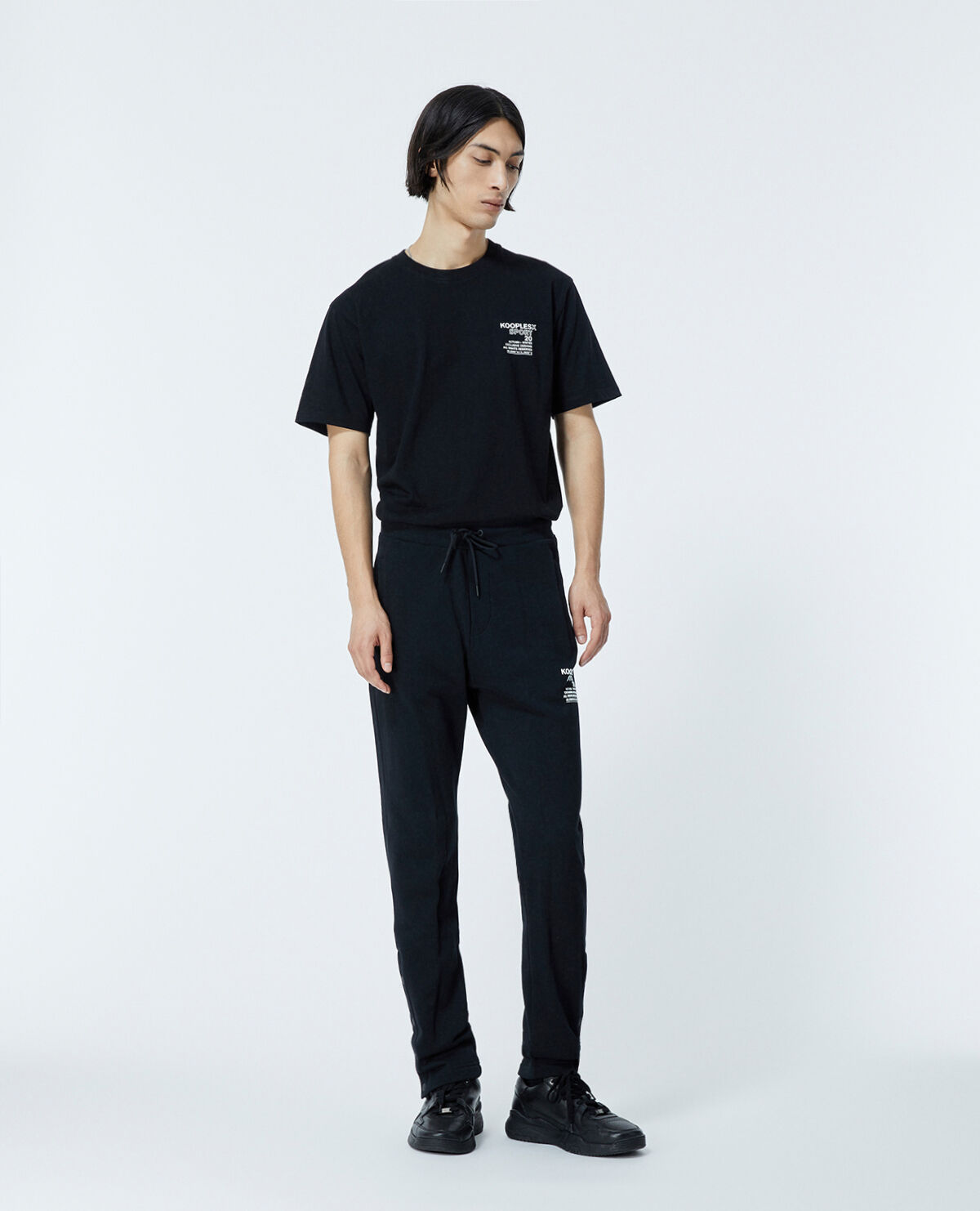 Jogging bouton sales pression femme