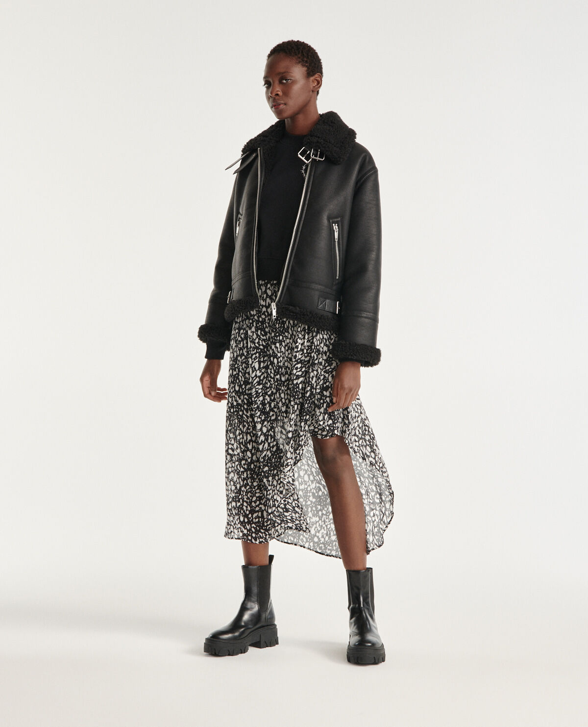 The kooples veste fourrure on sale