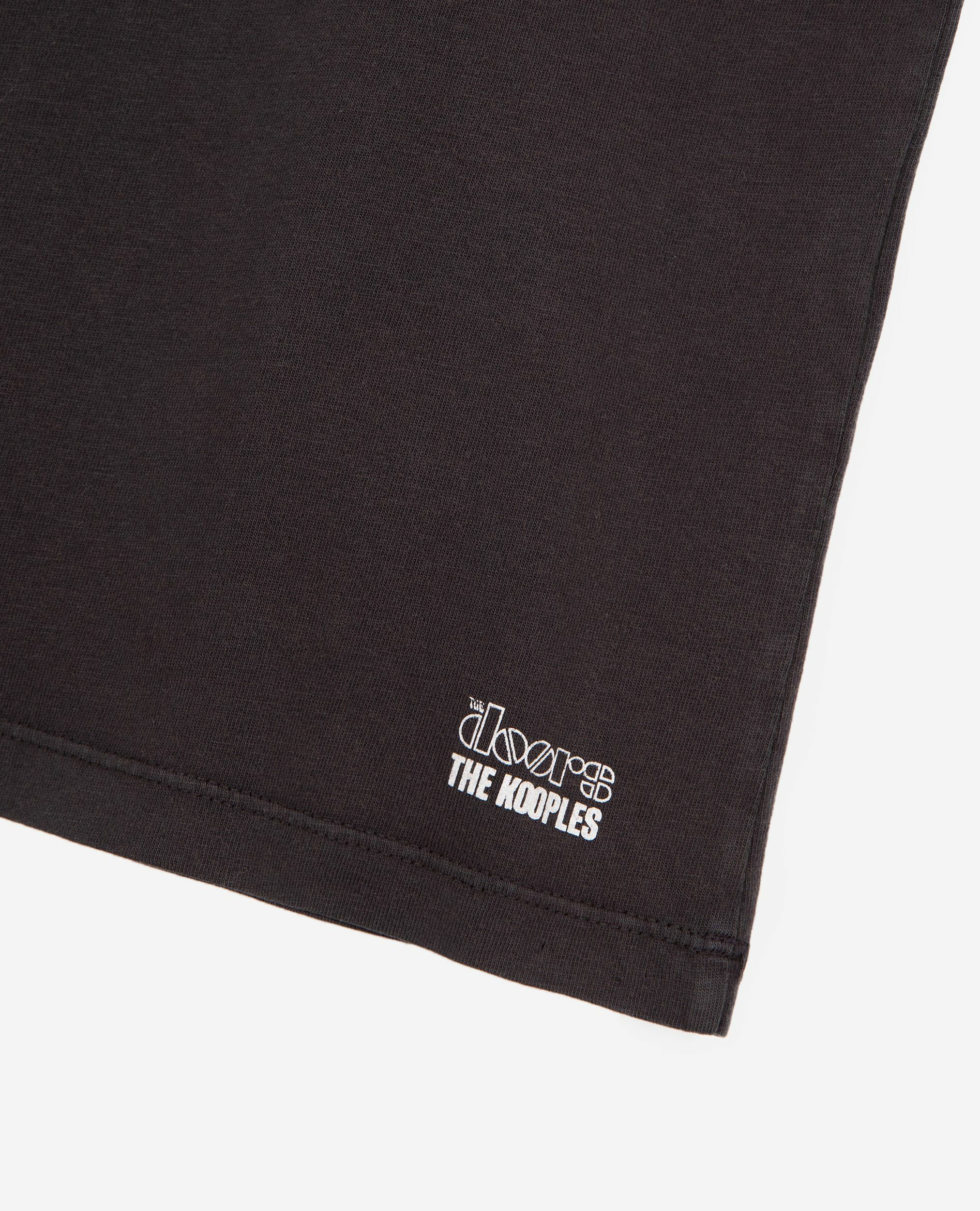 The Doors X The Kooples unisex faded black t-shirt, BLACK WASHED, hi-res image number null
