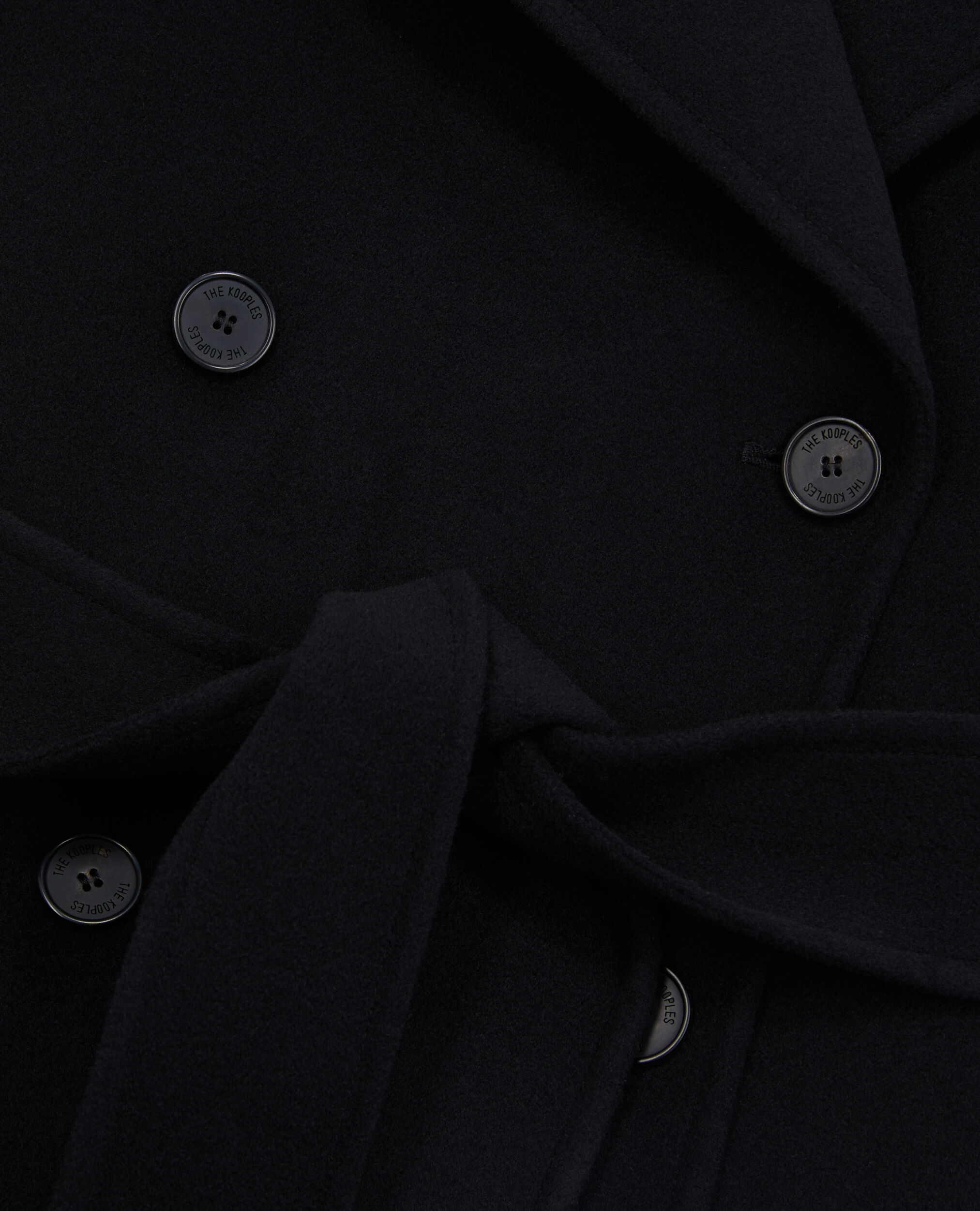 Kooples double 2025 breasted coat