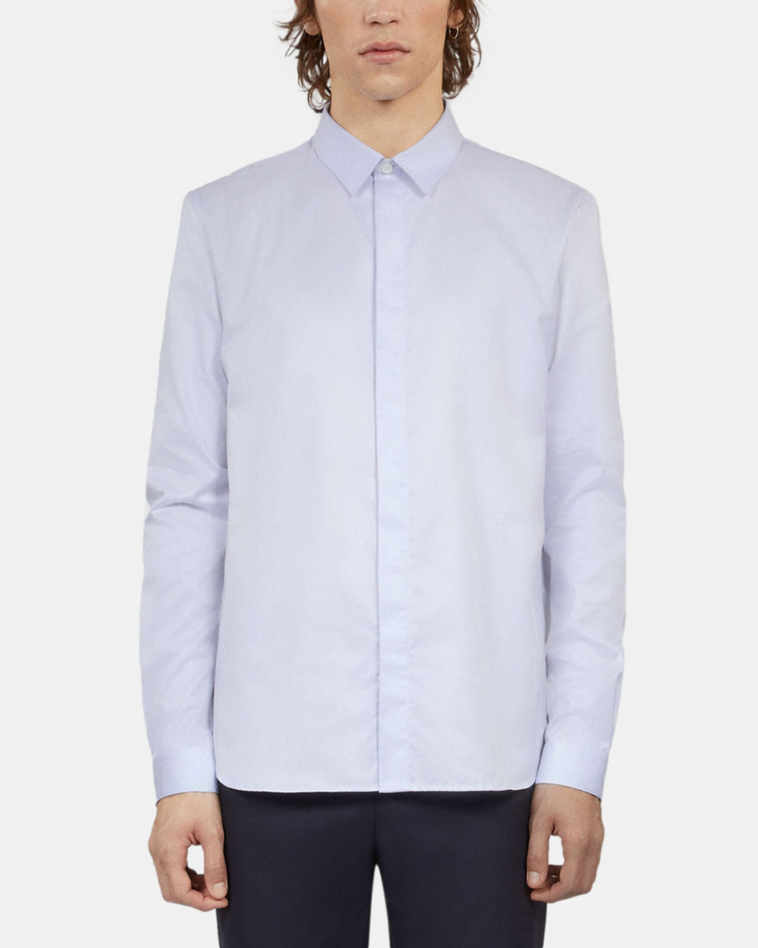 Light blue formal shirt, LIGHT BLUE, hi-res image number null