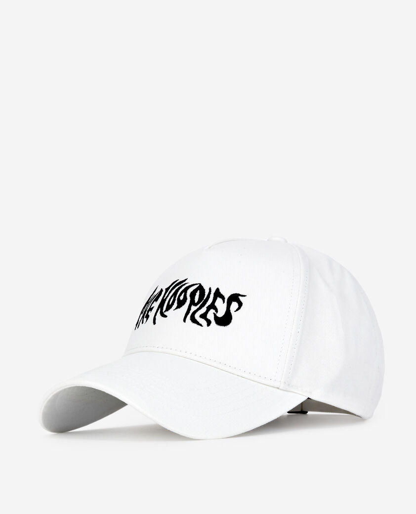 The Kooples MIXED WHITE kooples on fire white cap