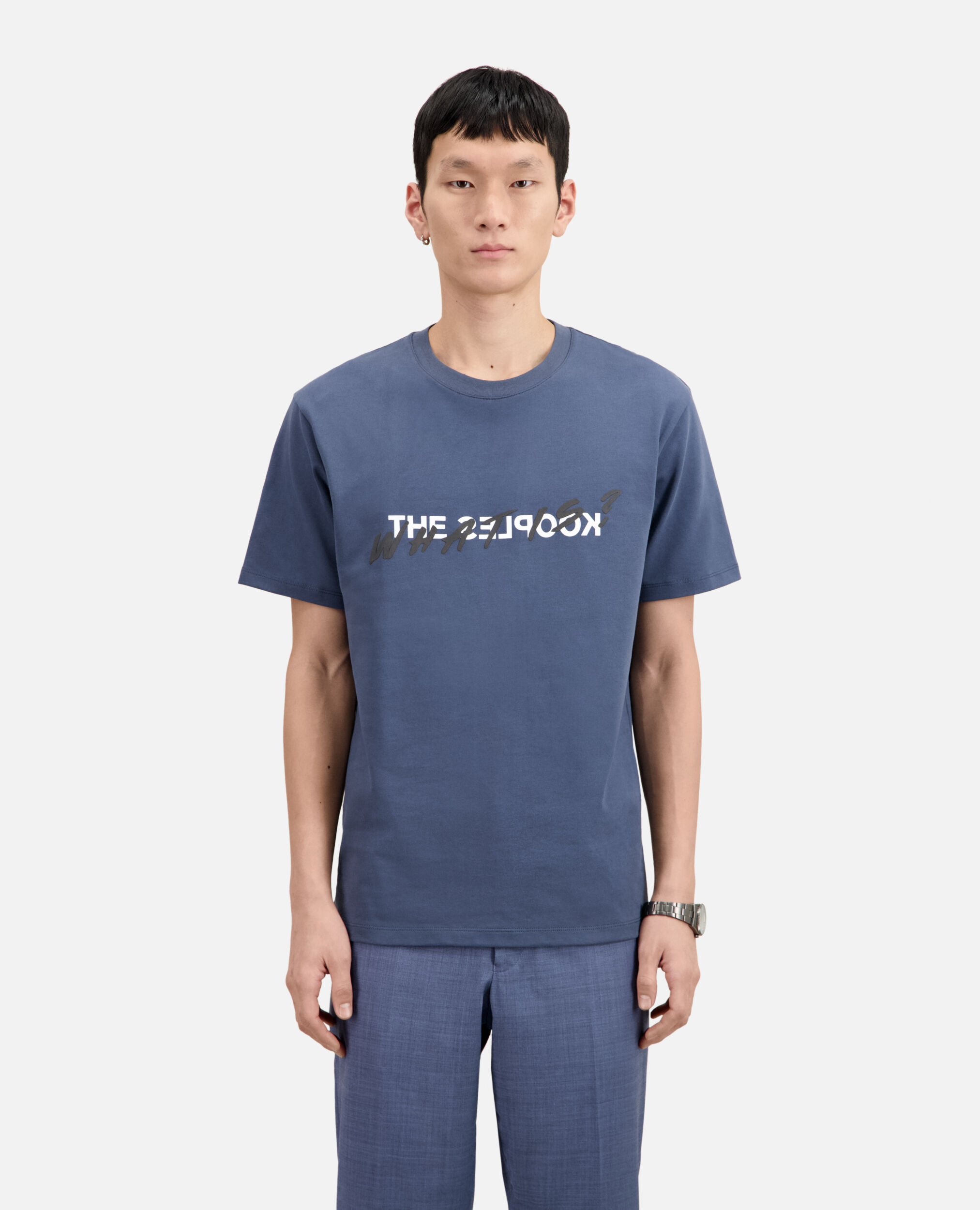 What is midnight blue T-shirt, DARK NAVY / DARK NAVY, hi-res image number null