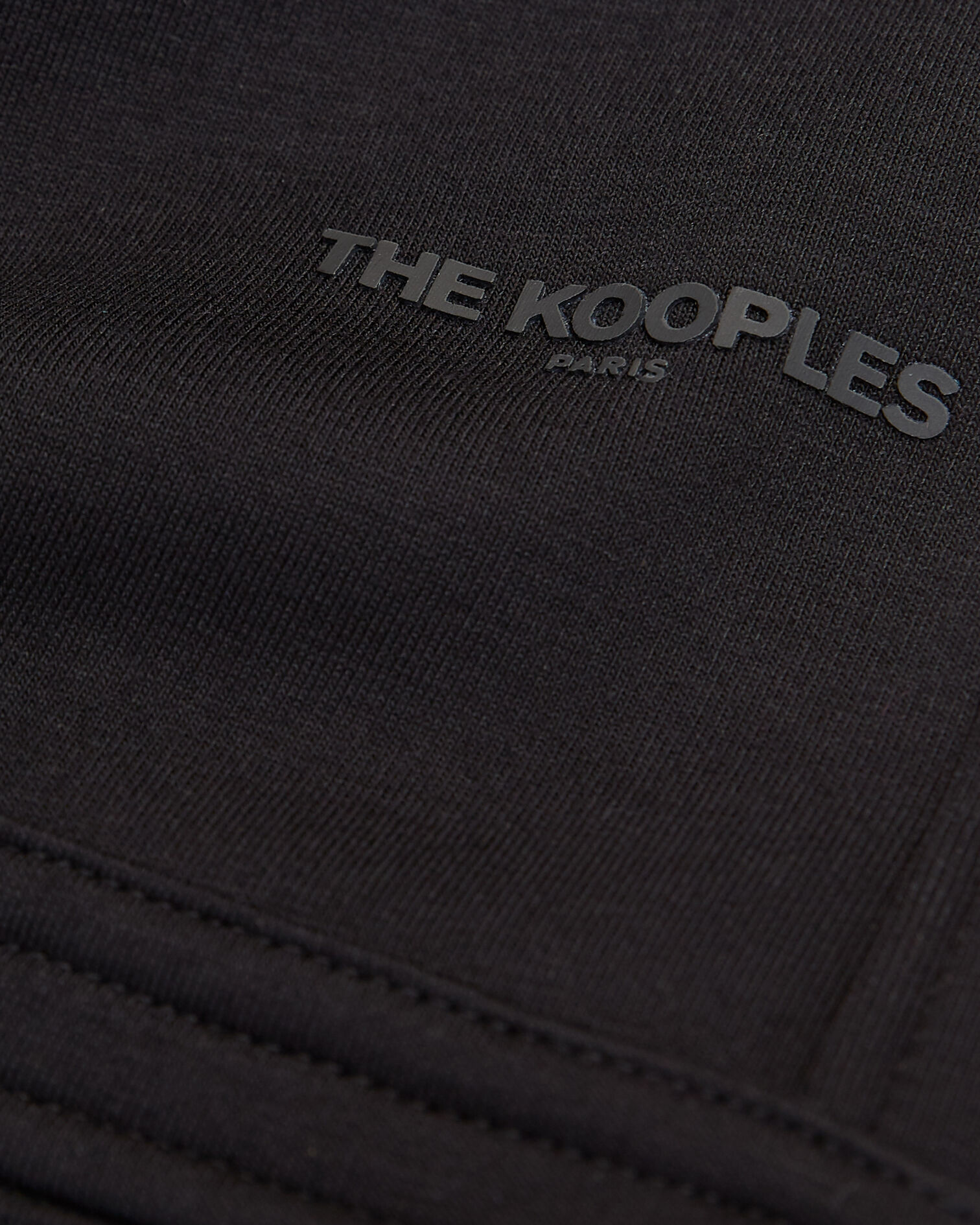 Jogging noir avec logo the kooples, BLACK, hi-res image number null