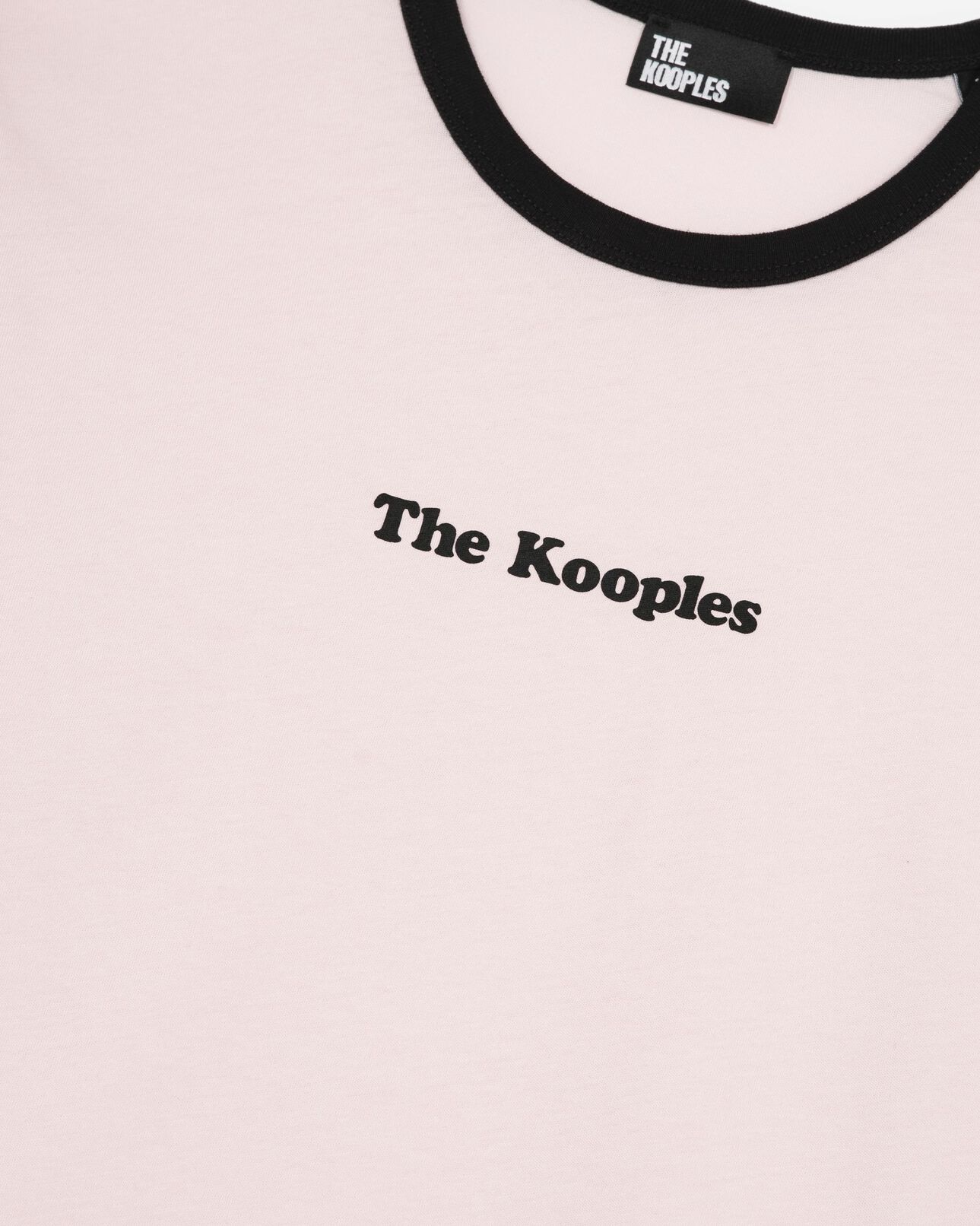 The Kooples WOMEN LILA t-shirt with pale pink screen print
