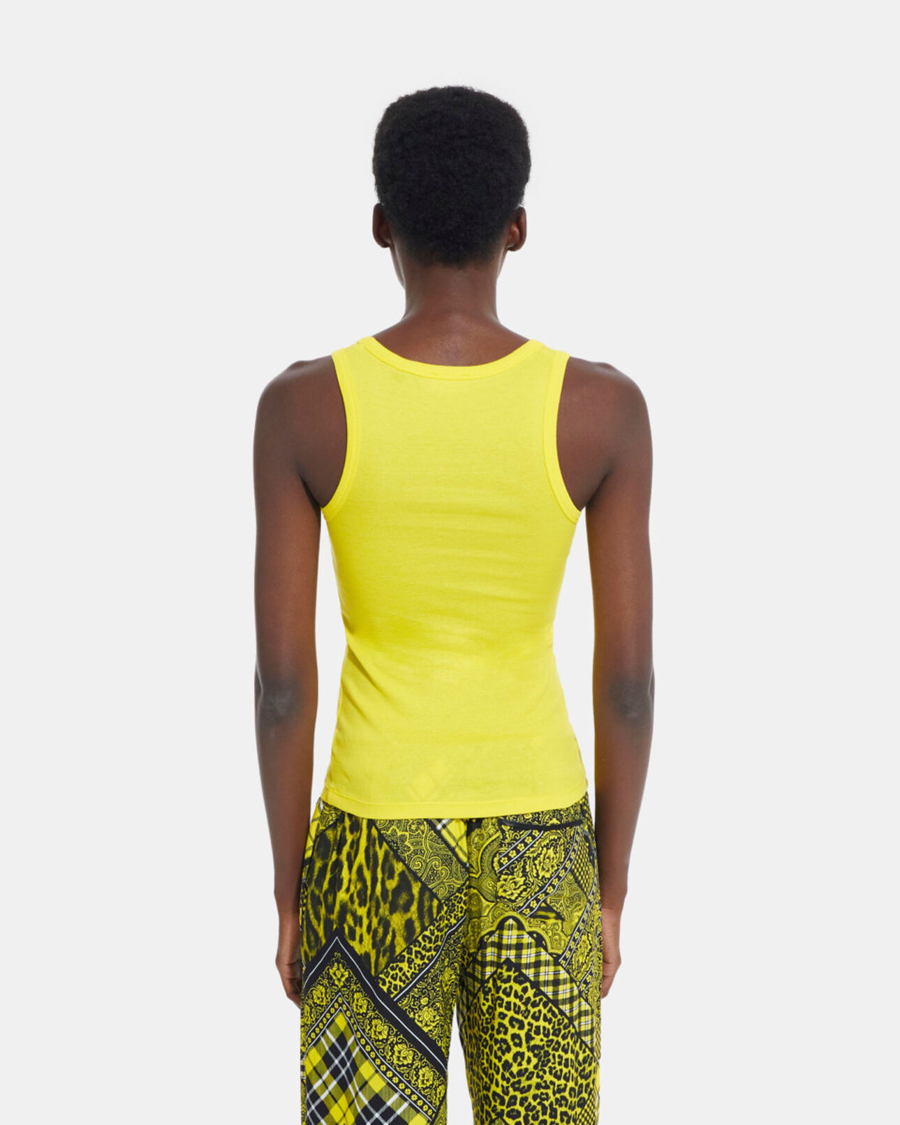 The Kooples WOMEN YELLOW yellow tank top