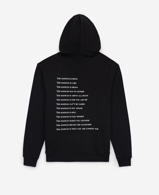 The Kooples HOMME BLACK sweat noir sérigraphie what is
