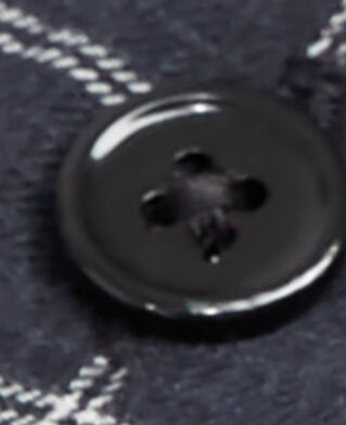 The Kooples H DARK GREY check shirt with classic collar