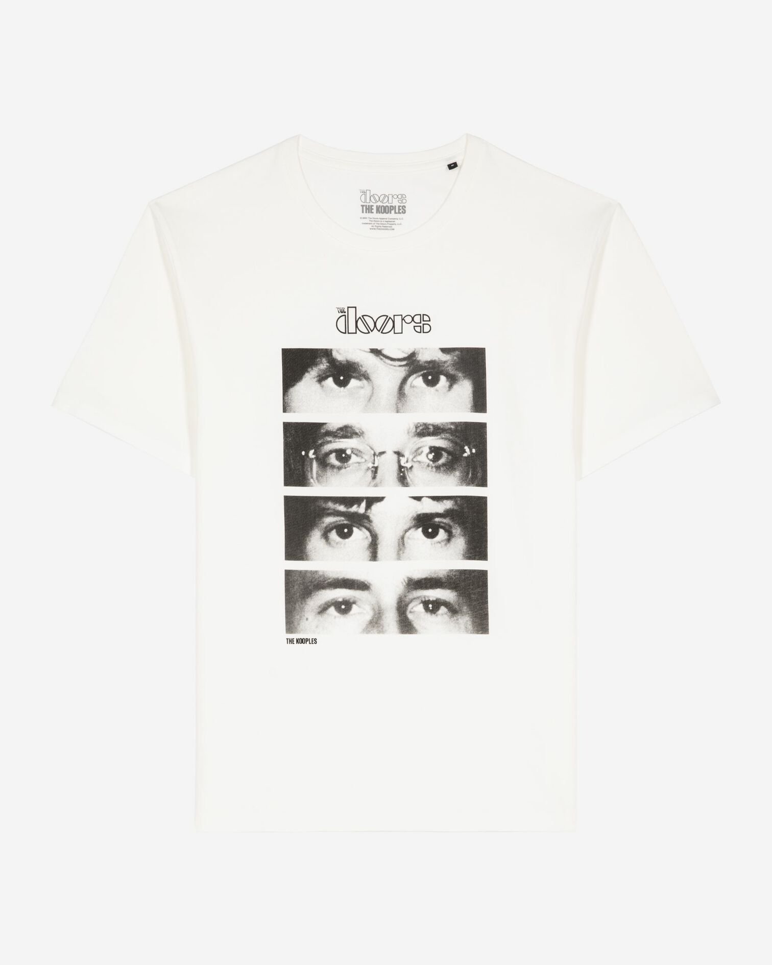 T-shirt mixte The Doors X The Kooples écru, ECRU, hi-res image number null