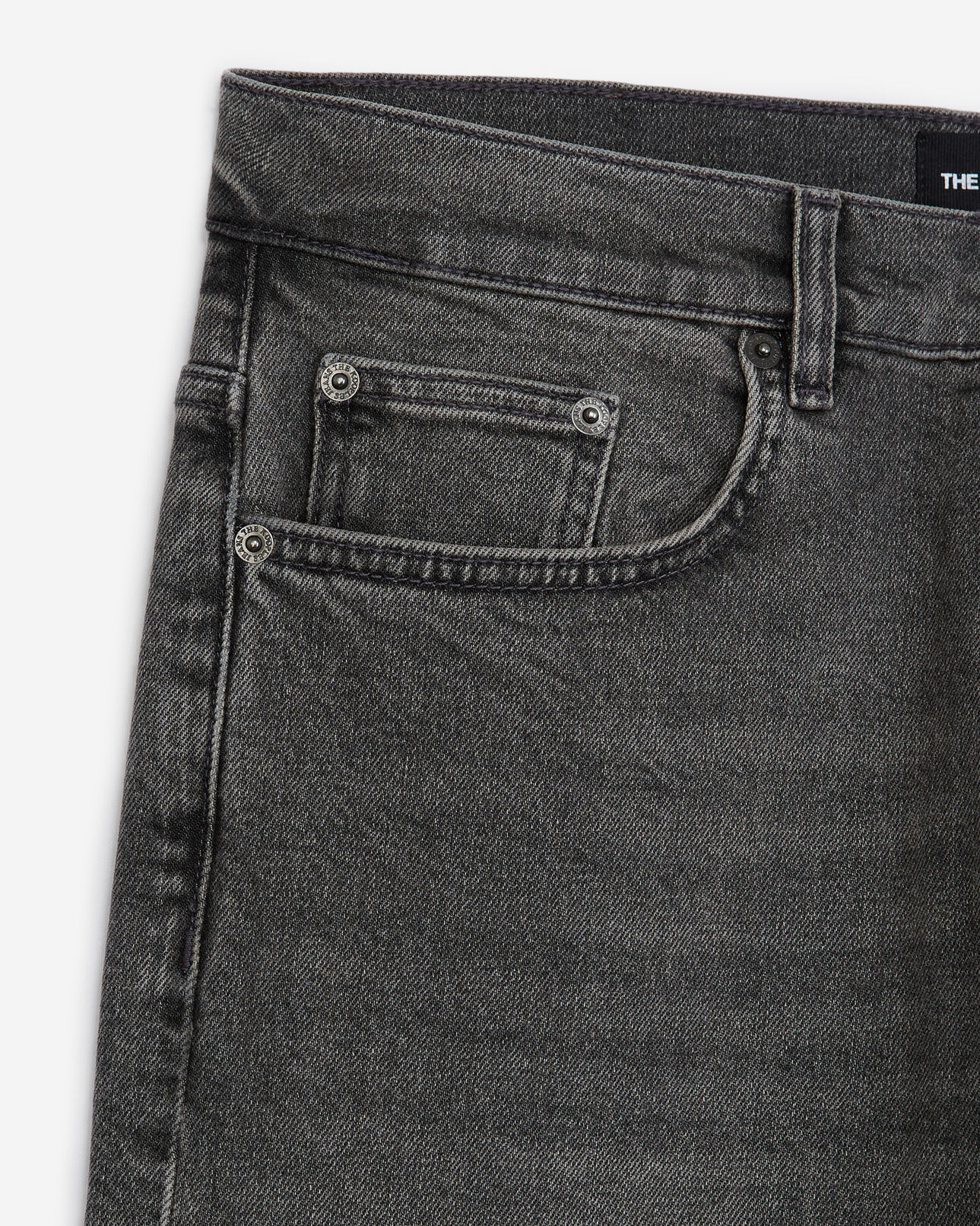 The Kooples MEN BLACK WASHED skinny jeans