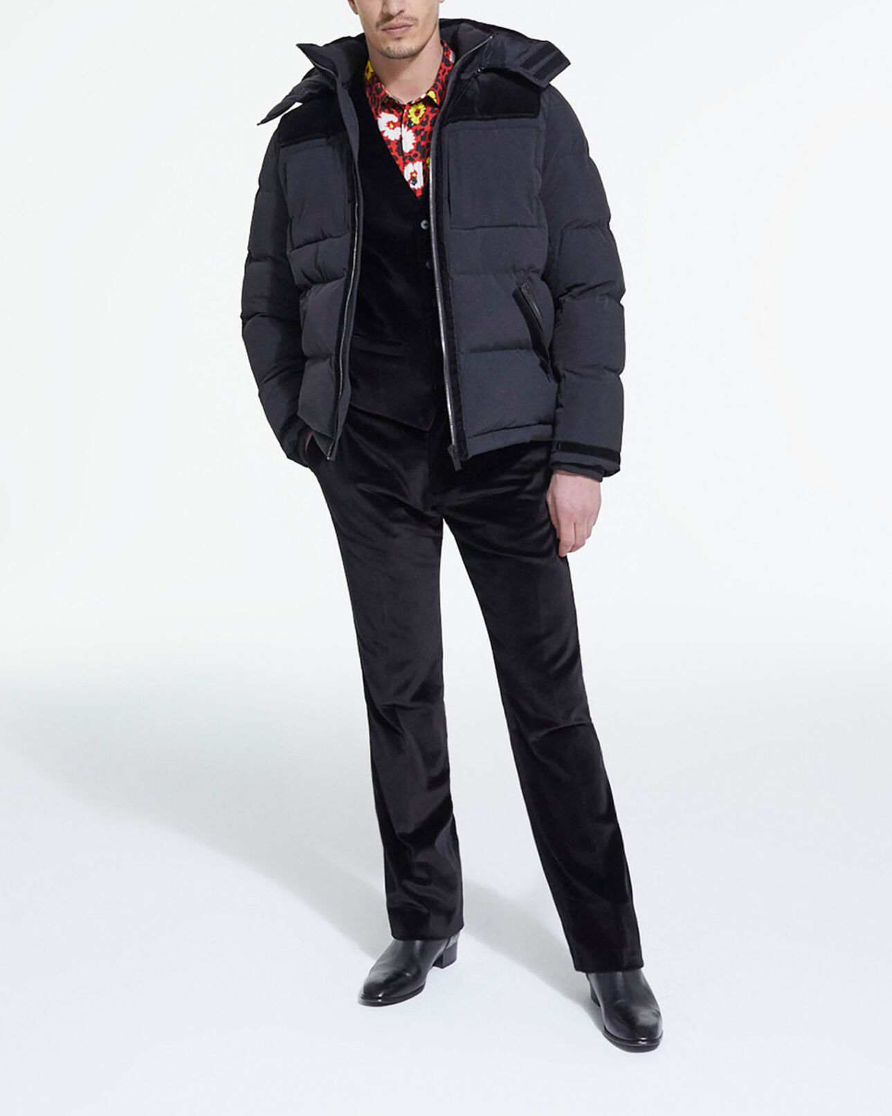 The Kooples HOMME BLACK doudoune noire