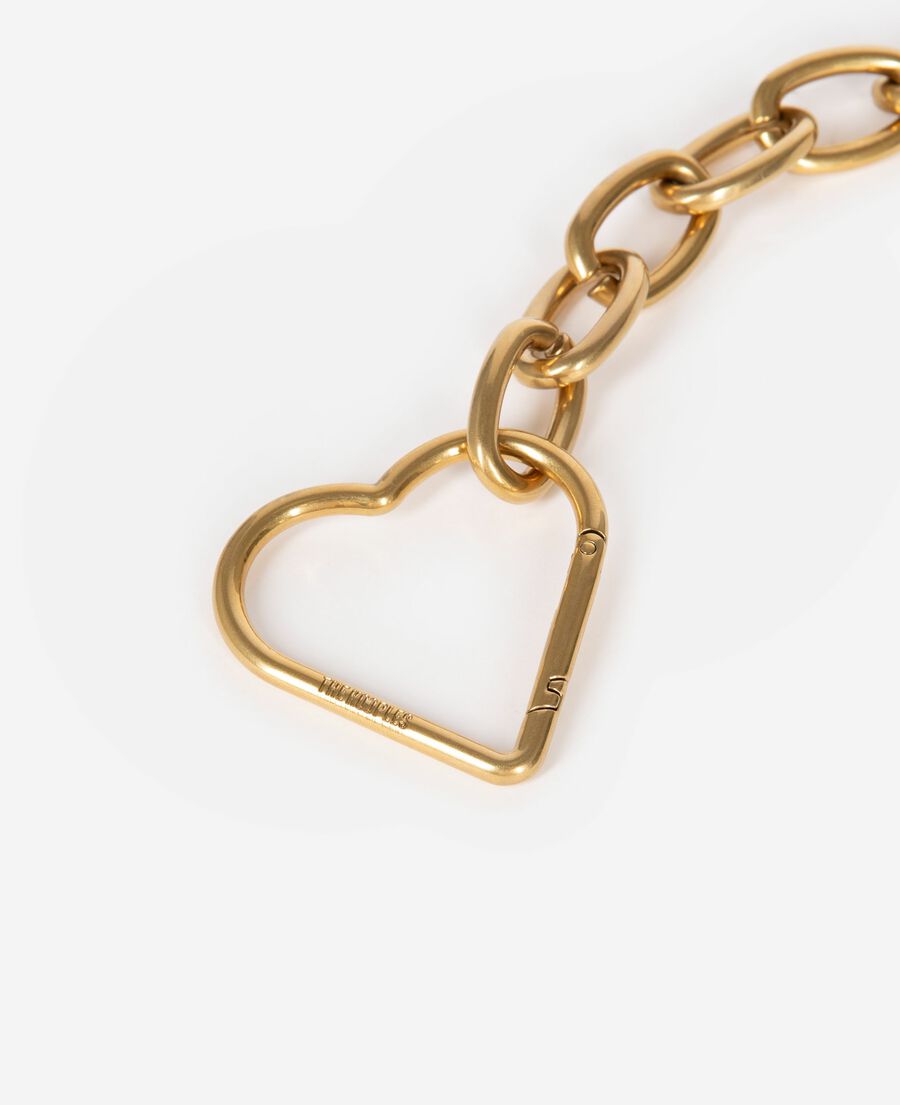 The Kooples FEMME GOLD cha&icirc;ne de sac amelia dor&eacute;e