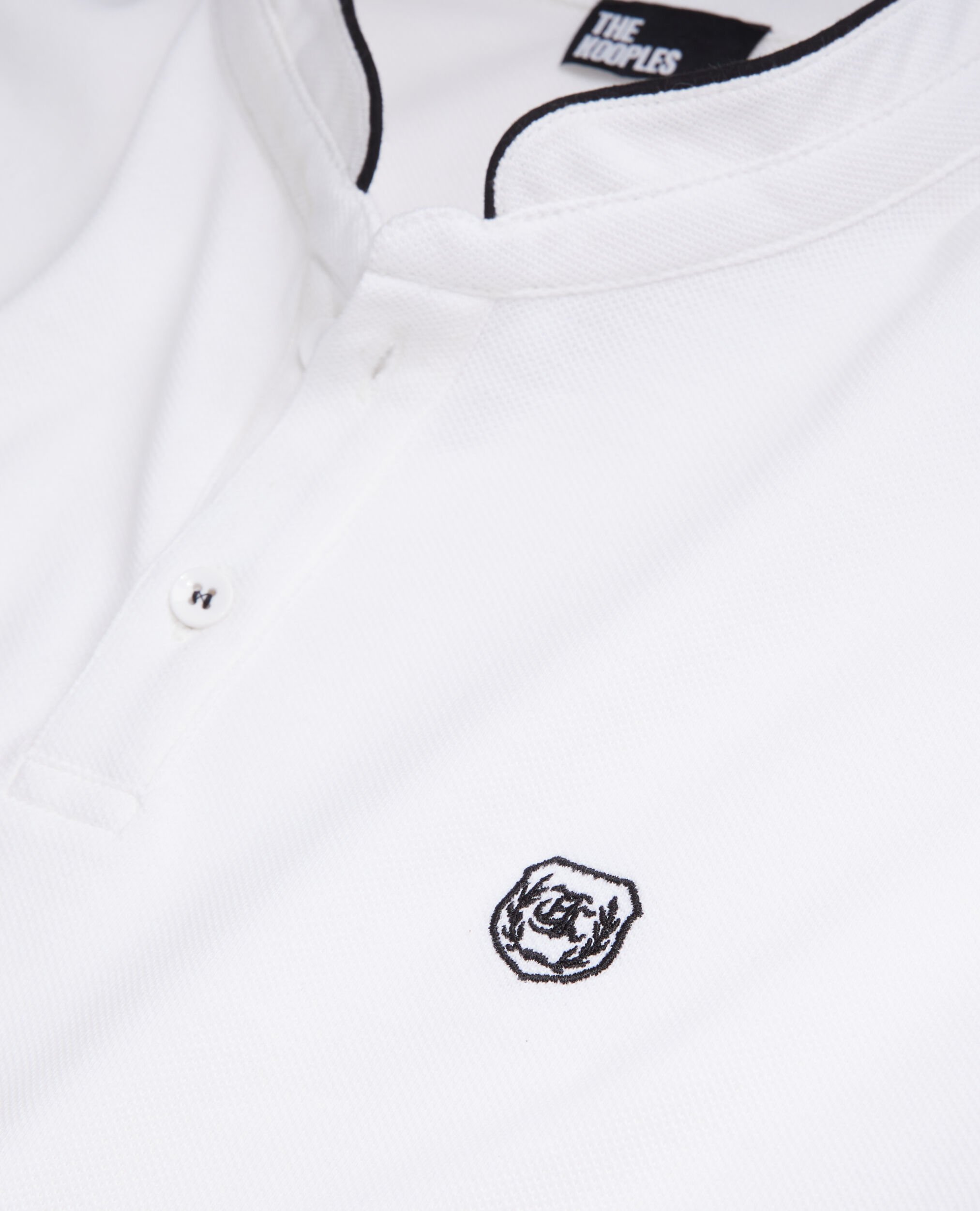Weißes Poloshirt aus Baumwolle, WHITE, hi-res image number null