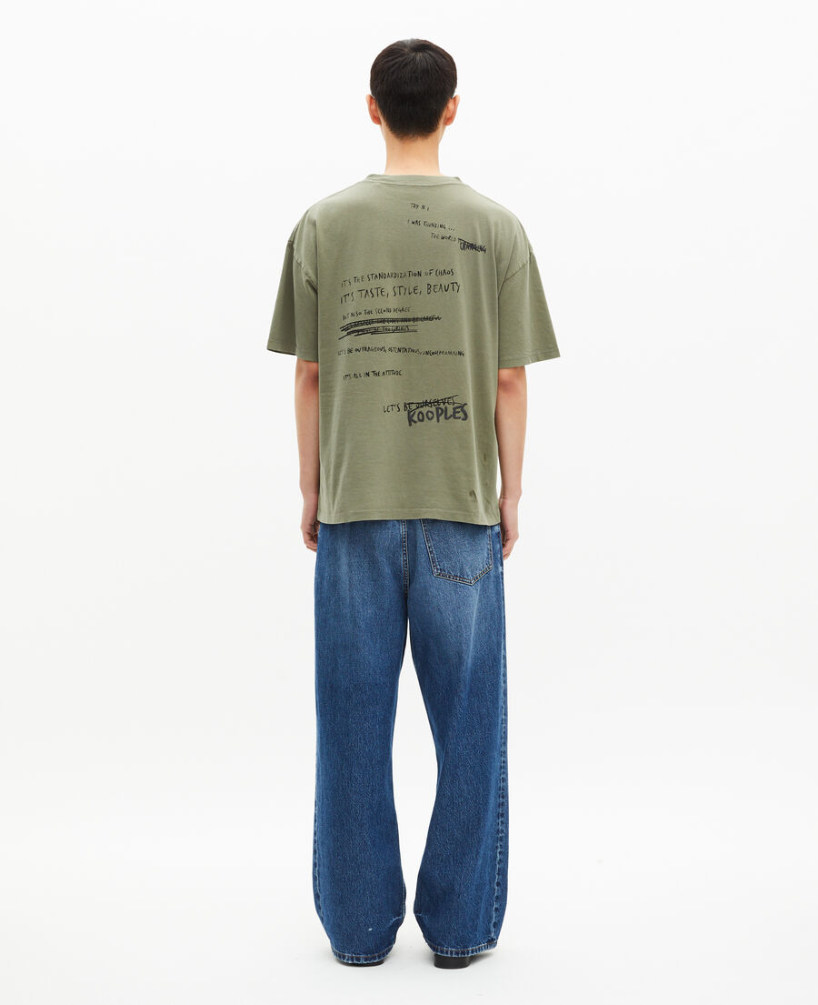 The Kooples MEN KAKI what is khaki t-shirt