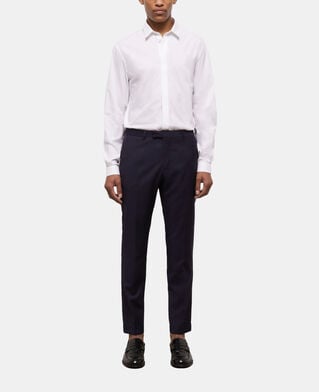The Kooples HOMME NAVY pantalon de costume bleu marine