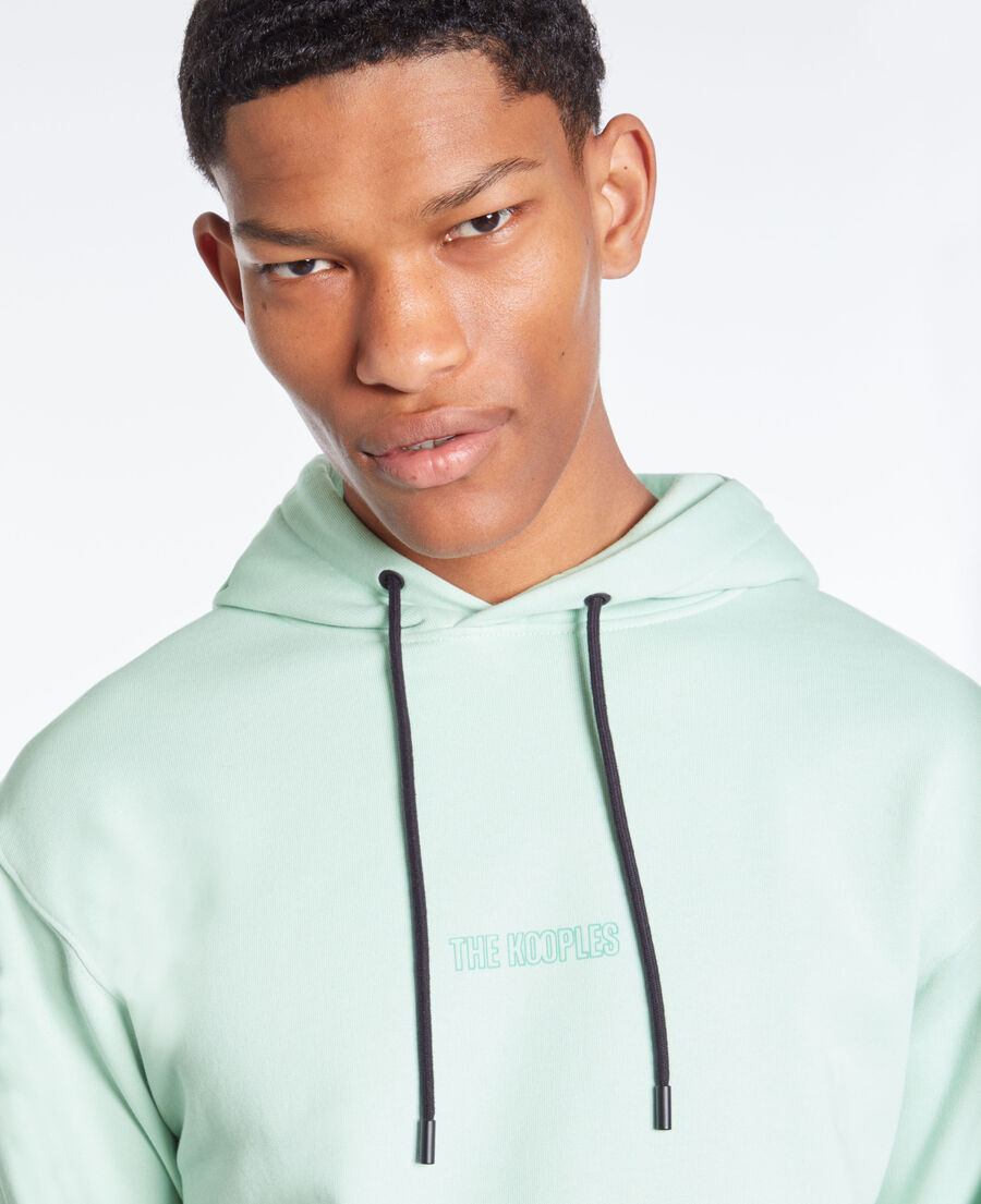 Green hoodie with logo | The Kooples - UK