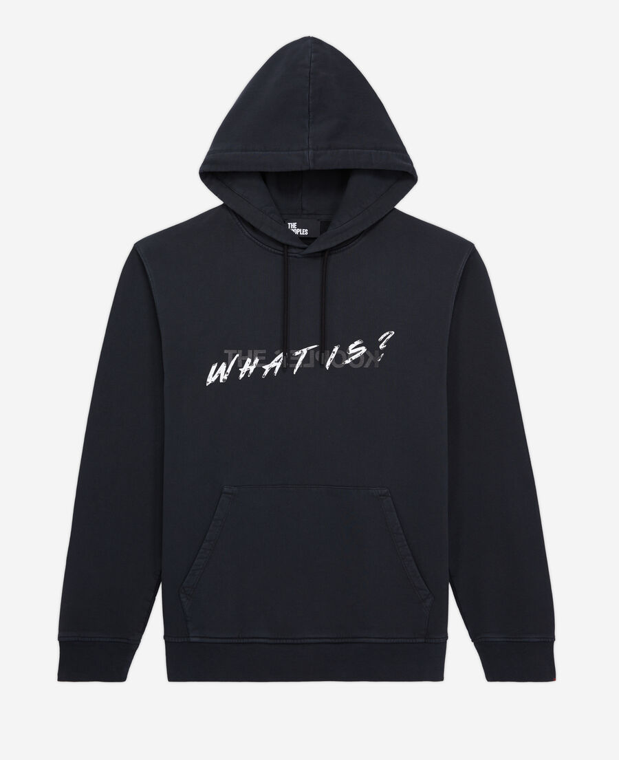 men's black what is hoodie