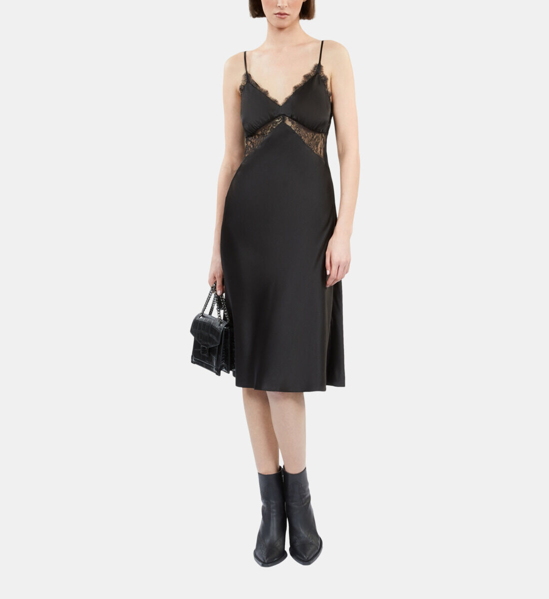 Nuisette noir soie outlet