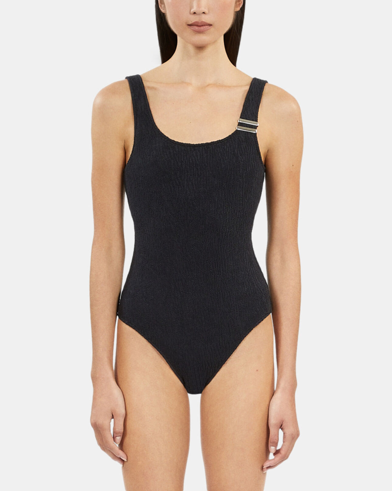 The Kooples FEMME BLACK maillot de bain the kooples x luz une pièce bretelles noir