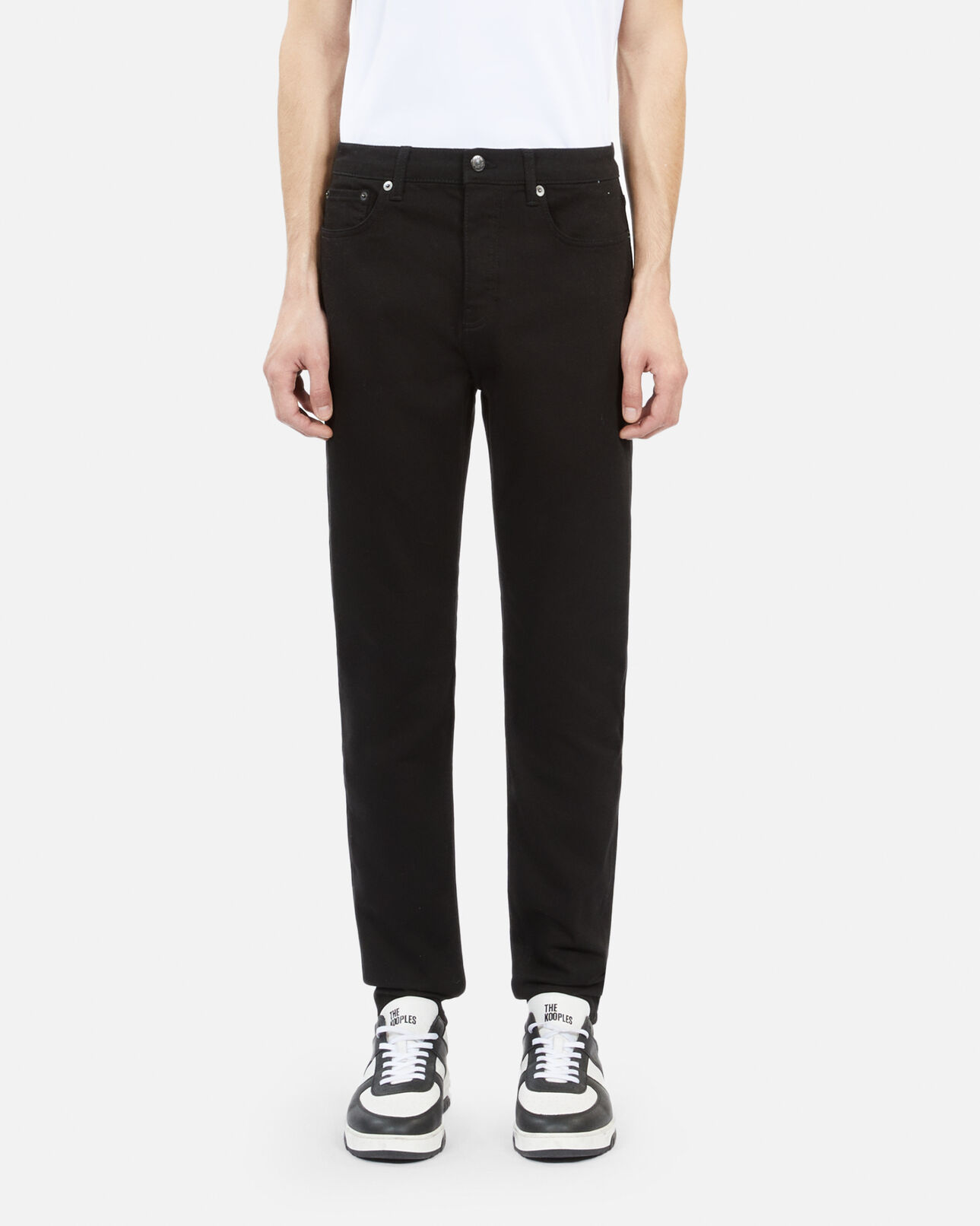 The Kooples MEN BLACK BRUT black jeans