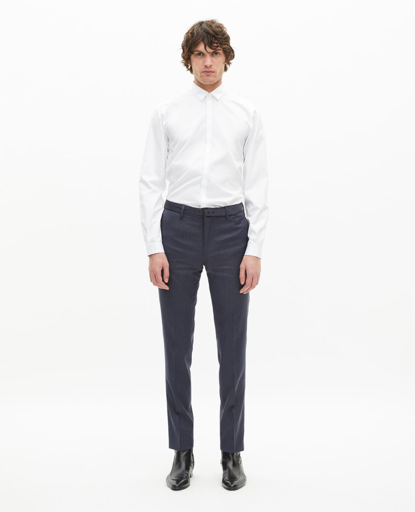 The Kooples MEN WHITE classic white collar shirt