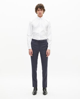 The Kooples MEN WHITE classic white collar shirt