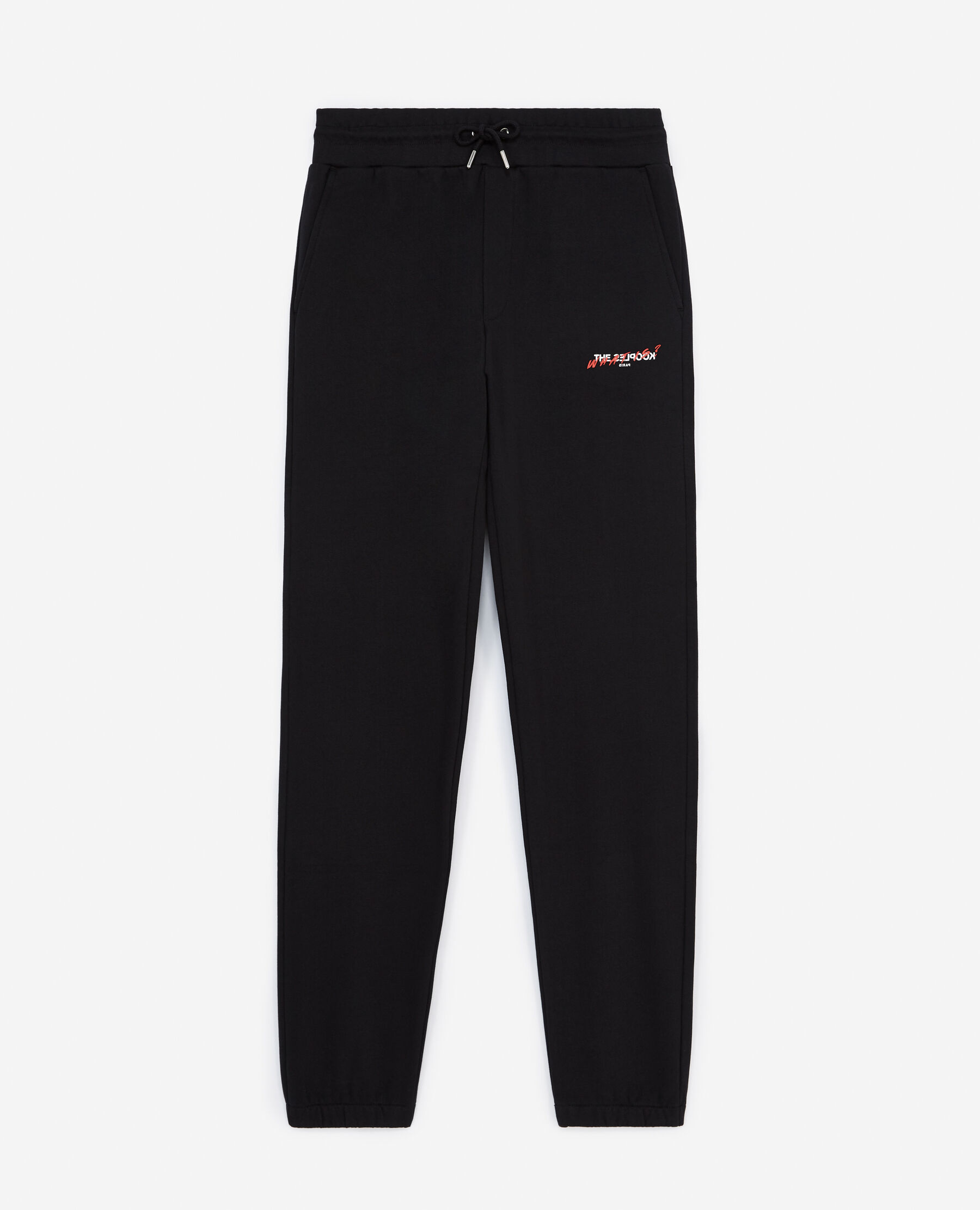 Black joggers with small The Kooples logo The Kooples