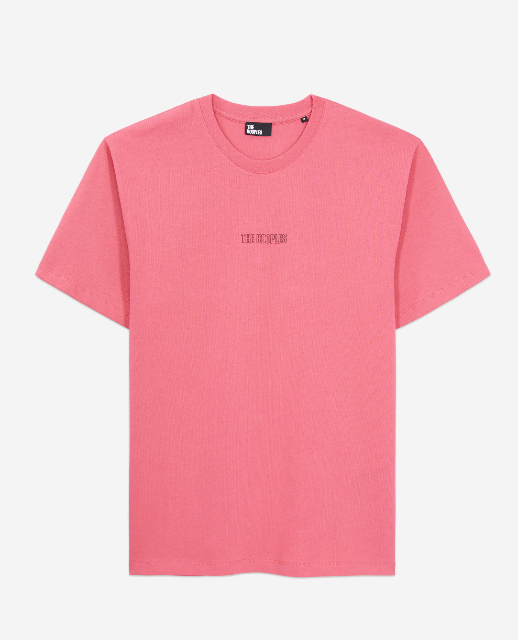 Rosa T-Shirt Herren mit Logo, OLD PINK, hi-res image number null
