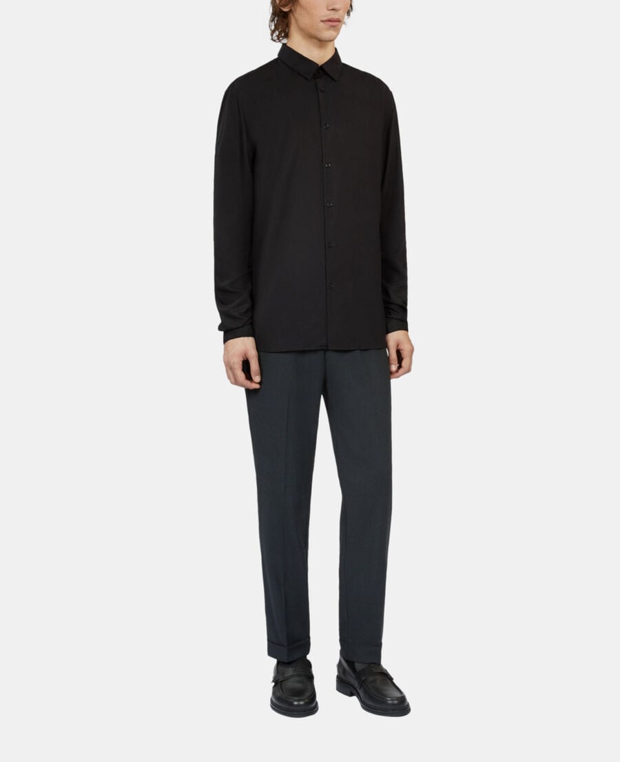 The Kooples MEN BLACK black shirt